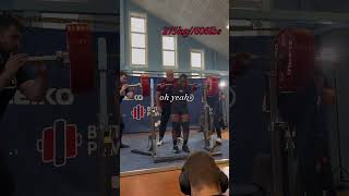 275kg 606lbs squat @92kg