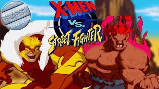 X-Men vs Street Fighter (Arcade) ATÉ ZERAR - Gameplay!