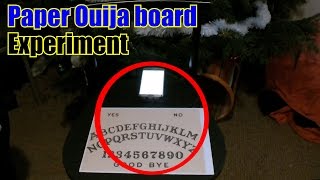 Paper ouija board - Experiment - My House Ep.1