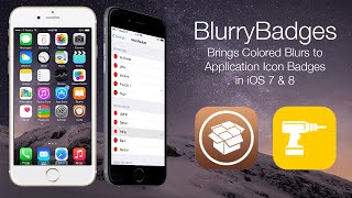 BlurryBadges: Brings Colored Blurs to Application Icon Badges in iOS 7 & 8