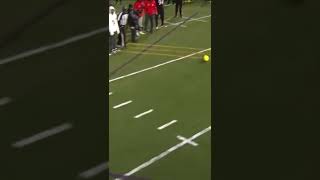 Justin Jefferson Clutches And Wins Dodgeball For NFC