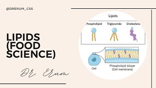 Lipids "Food Science Series" (Dr. Erum GSA Series)