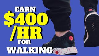 Earn $400 Per Hour For WALKING (Make Money Online by Walking 2022) Free Paypal Money