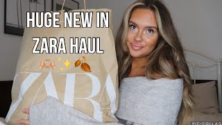 HUGE *NEW IN* ZARA HAUL & TRY ON! AUTUMN/ FALL/ WINTER 2022 - SIZE 10!