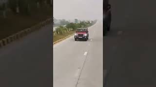 Mahindra Thar top speed on highway_viral_video _thar 100_k