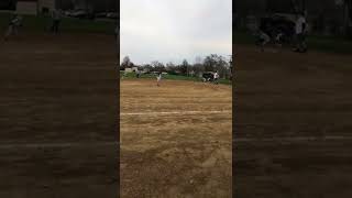 5 year old hits good shot!!!