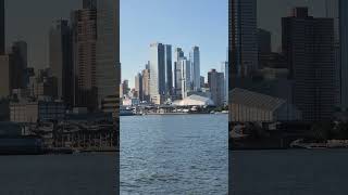 New york from ferry