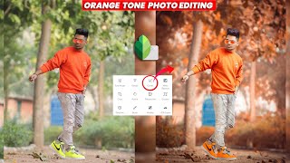 Snapseed Orange Tone Photo Editing Tutorial | Snapseed Photo editing tutorial | Taukeer Editz