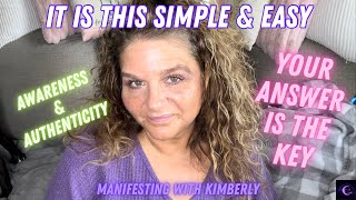 YOUR ANSWER TO THIS QUESTION IS THE KEY to your MANIFESTATION😱🤯Manifesting with Kimberly