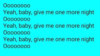 Maroon 5 - One more night