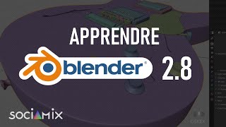 08-Apprendre Blender 2.8 - Finir la modélisation du corps de la guitare