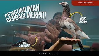 LIVE PENGUMUMAN PENGUNDIAN BERBAGI MERPATI ELITE TEAM