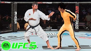 🐲 UFC5 Bruce Lee vs Sadashige Kato UFC 5 - Real Match 🐲