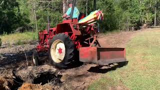 Tractor work on the property #tractor #diy #belarus #farming