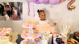 OUR GIRL'S LIT 2ND BIRTHDAY PARTY *MUST WATCH* MAMA SURPRISED US WITH DANCE TODAY...