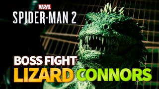 Spider-Man 2 - Lizard FULL BOSS FIGHT - Spectacular Difficulty