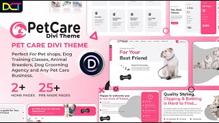 Divi Pet Care Child Theme Installation