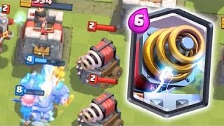 Clash Royale this giant and sparky has no chance lol