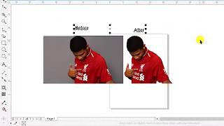 How To Remove Background using CorelDRAW