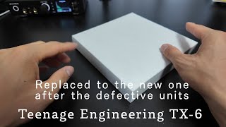 English: Teenage Engineering TX-6 And complete the field series