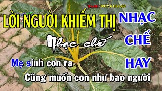 Lời người khiếm thị - Nhạc chế Bài số 170 - KARAOKE HD