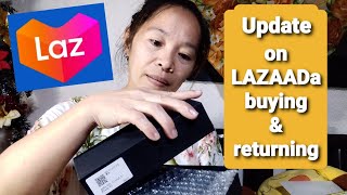 LAZADA ITEM FINAL UPDATE ON RETURN. #onlinebuying. #Customer protection Department.