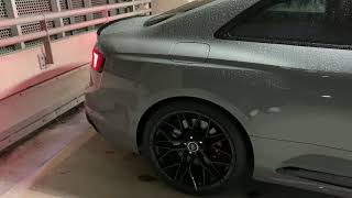 2019 Audi RS5 B9 with Bullx resonator delete