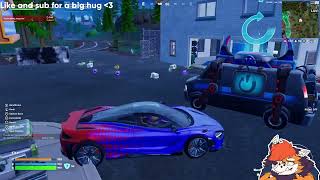 Big Fox Playing Fortnite and Getting Some Wins - Fortnite Live