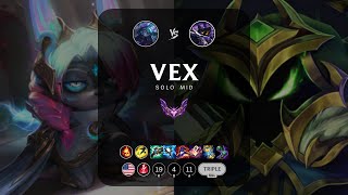 Vex Mid vs Veigar - NA Master Patch 14.8