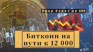 #BTC по 12500 - следующая цель. Продал альты