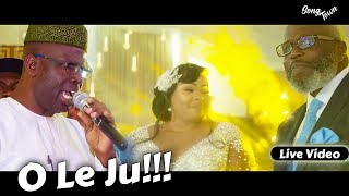 Labi Obey's Hot Live Performance at the Wedding Of Joy and Soji Olusanya