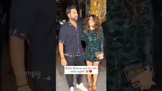 Rohit Sharma and wife Ritikasajdeh Cute babystatusvideo#whatsappstatus#youtube#cricketnews