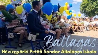 Ballagás - Hévízgyörki Petőfi Sándor Általános Iskola - 2022