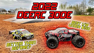 2022 DEERC 300E - Best 1/18 Brushless Basher Under $150 - Running Updates!