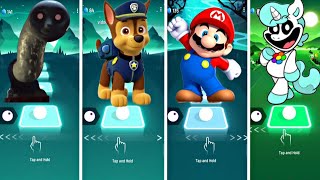 Spiderman vs Paw patrol vs Mario vs Crafty Corn   Tiles Hop