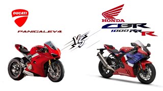 Ducati Panigale V4 VS Honda CBR1000RR-R | Detailed Comparison | Shivam Chaubey