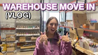 MOVING INTO A WAREHOUSE VLOG | CHARCHARMS