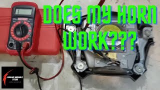 TESTING A CAR HORN BUTTON DIAG. ON '02 TOYOTA TACOMA | #SHORTS