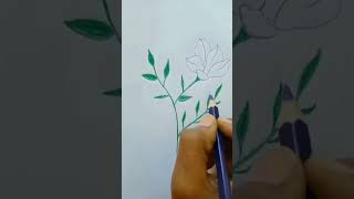 simple wall painting design ఎలా ఉందో చూసి చెప్పండి || #viral #ytshorts #trending #ytshorts