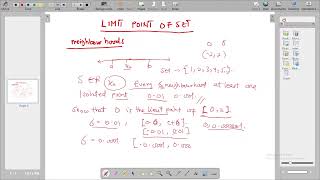 Point set part2- Limit and Isolated points ,bounded set with solved examples