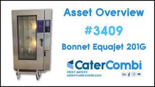 Bonnet Equajet 20 Grid Gas Combi Oven - CaterCombi Asset 3409