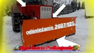 ❄Odśnieżanie władimircem t25 2021.Na Podkarpaciu❄