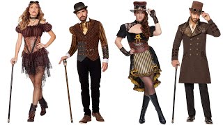 Steampunk Fashion Luxurious Vintage clothing style for women and men Beautiful steampunk costumes