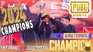 ALPHA 7 ESPORTS! 🔥🔥 THE JOURNEY OF THE 2024 PMWC CHAMPIONS || PUBG MOBILE ESPORTS || THE JOURNEY OF