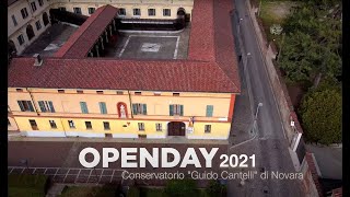 Conservatorio Cantelli di Novara: OPEN DAY 2021 sub ITA