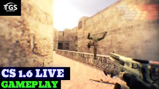 CS 1.6 Live Real Time Strategy and Skill in Action | TGS GAMING PRO