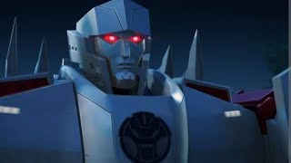 megatron siendo el personaje más humillado de Transformers earthspark por 1 minuto