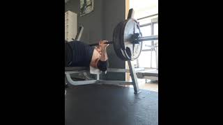 140KG/315 lb  paused bench