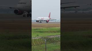 BATIK AIR Airbus A320 landing runway 06 bandara Soekarno Hatta‼️