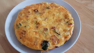 Bacon and Potato Frittata / Frittata Recipe